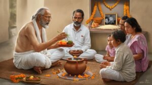 Read more about the article The significance and rituals of Pitru Puja