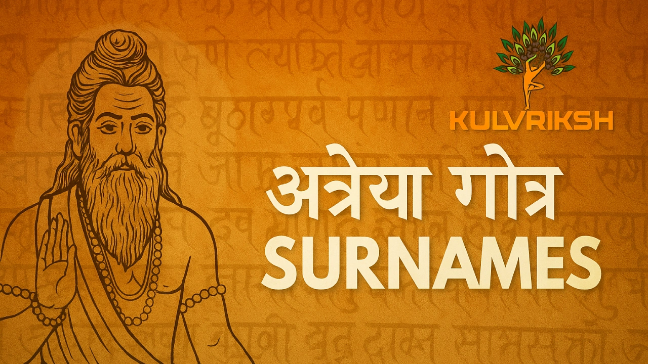 Read more about the article Atreya Gotra Surnames कुल की परंपरा और अर्थ